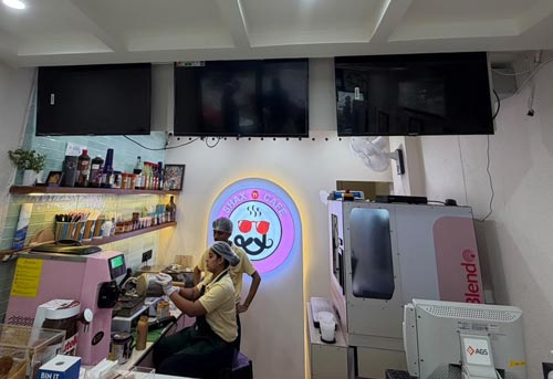 Cafe interior